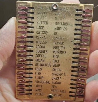 xKnowledgeBANK's tweet image. Wild Things from the Past- A Thread 🧵

Reusable grocery list from the 1950s