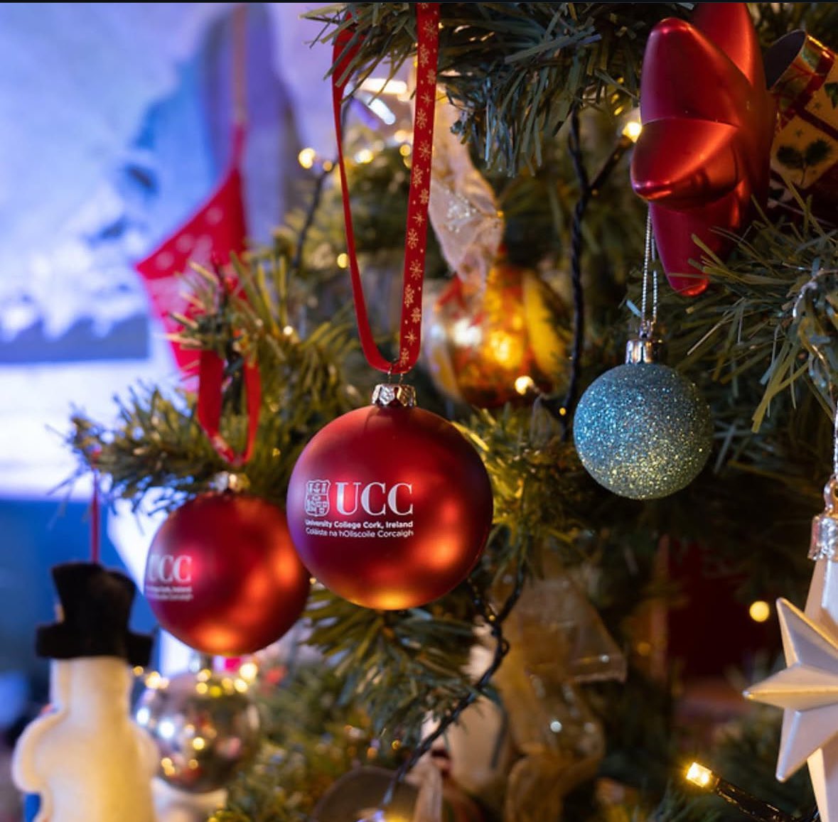 Given the season that’s in it,  thought I’d share three of my favourite #Christmas images taken while at #UCC … Happy Christmas folks 🎄🎅