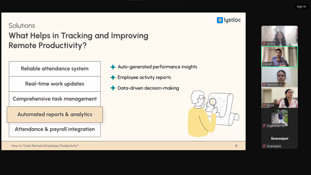lystloc's tweet image. 🔴Successful last webinar of the year, done and dusted!🔴

A huge thank you to everyone who joined us today for our final webinar of 2024!

At Lystloc, we look forward to bringing more exciting sessions in 2025!

#lystloc #webinarsucces #finalwebinar2024 #remoteworkinsights