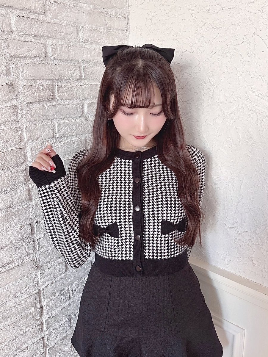 evelyn♡リボン編みニット② リボンクロスニット｜evelyn（エブリン）公式通販サイト