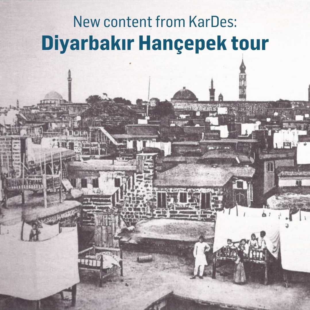 HrantDink Foundation (@hrantdinkfnd) on Twitter photo ✨ New content from #KarDes: Diyarbakır tours!
The unknown past and multicultural life of Diyarbakir is on the Hançepek memory tour in the #KarDes mobile app! Discover Çarşîya Şewıtî, Surp Giragos Armenian Church, Mıgırdiç Margosyan with Ayla Jean Yackley’s (<a href="/aylajean/">Ayla Jean Yackley</a>) voice. ✨ New content from #KarDes: Diyarbakır tours!
The unknown past and multicultural life of Diyarbakir is on the Hançepek memory tour in the #KarDes mobile app! Discover Çarşîya Şewıtî, Surp Giragos Armenian Church, Mıgırdiç Margosyan with Ayla Jean Yackley’s (<a href="/aylajean/">Ayla Jean Yackley</a>) voice.