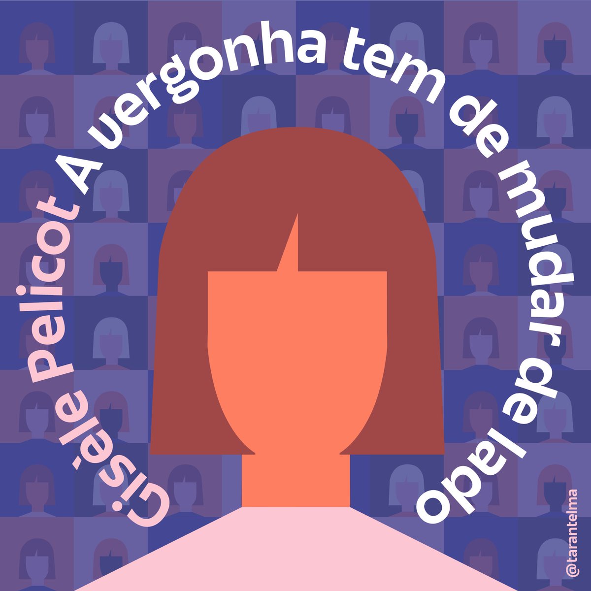 Gisèle por todas, todas por Gisèle.✊