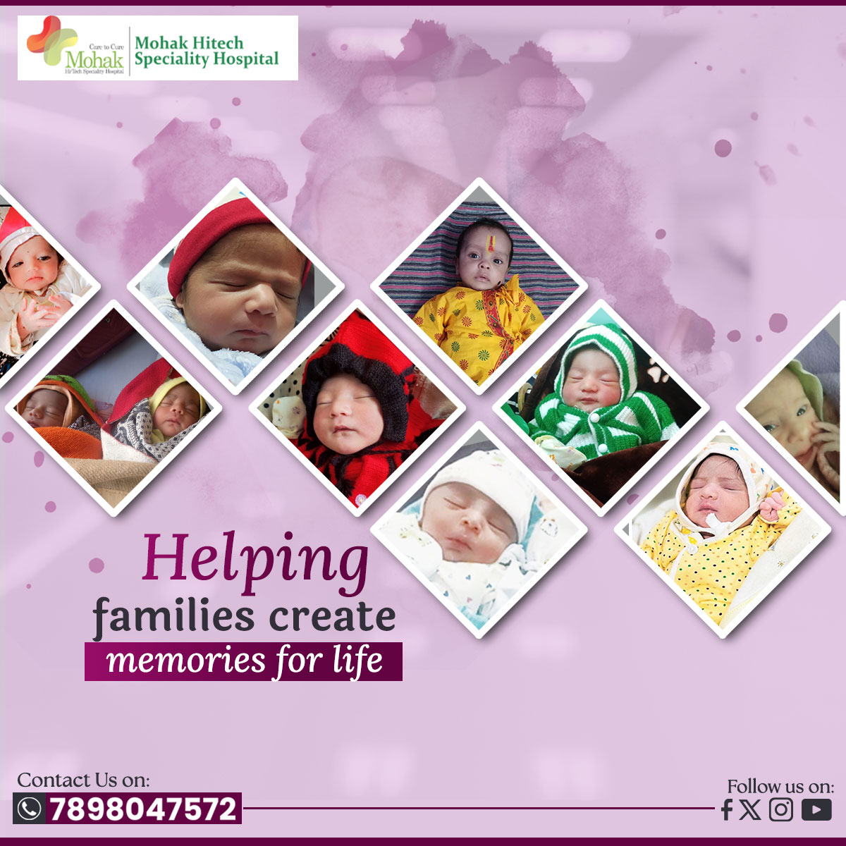 mohakivf's tweet image. Hearing 'Congratulations' is a dream for many. At Mohak IVF, we’re dedicated to helping you achieve that dream of welcoming a little one into your life. Let’s embark on this beautiful journey together! 🌟
#IVFtreatment #ivflife 
Best infertility hospital in Indore
ivf specialist