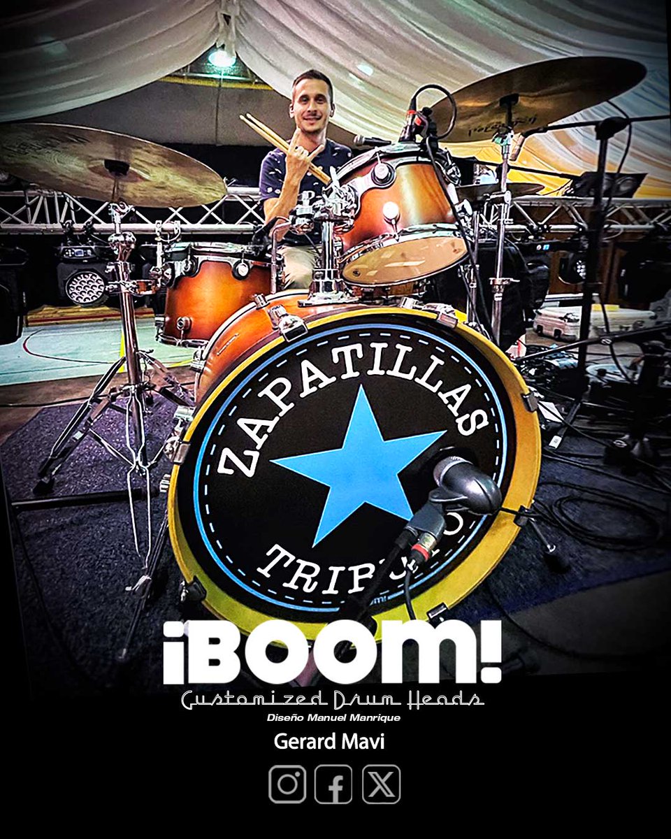 Gerard Mavi 💜 <a href="/bassdrumboom/">Bass Drum Boom</a> Serás Personal..!!