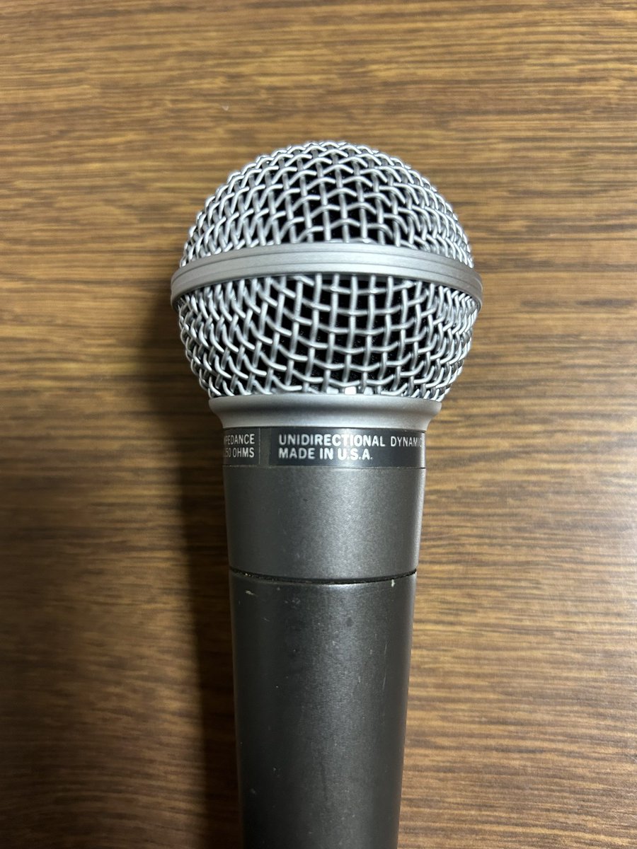 SHURE SM58 USAのビンテージになります。 中古】Shure / SM58/USA/V1 【梅田店】 | ボーカル用 | イシバシ楽器