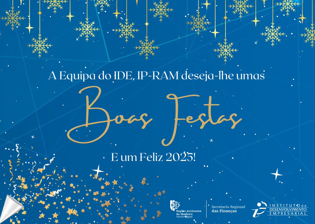 Boas Festas e um Feliz 2025! 🌟🎄💫
