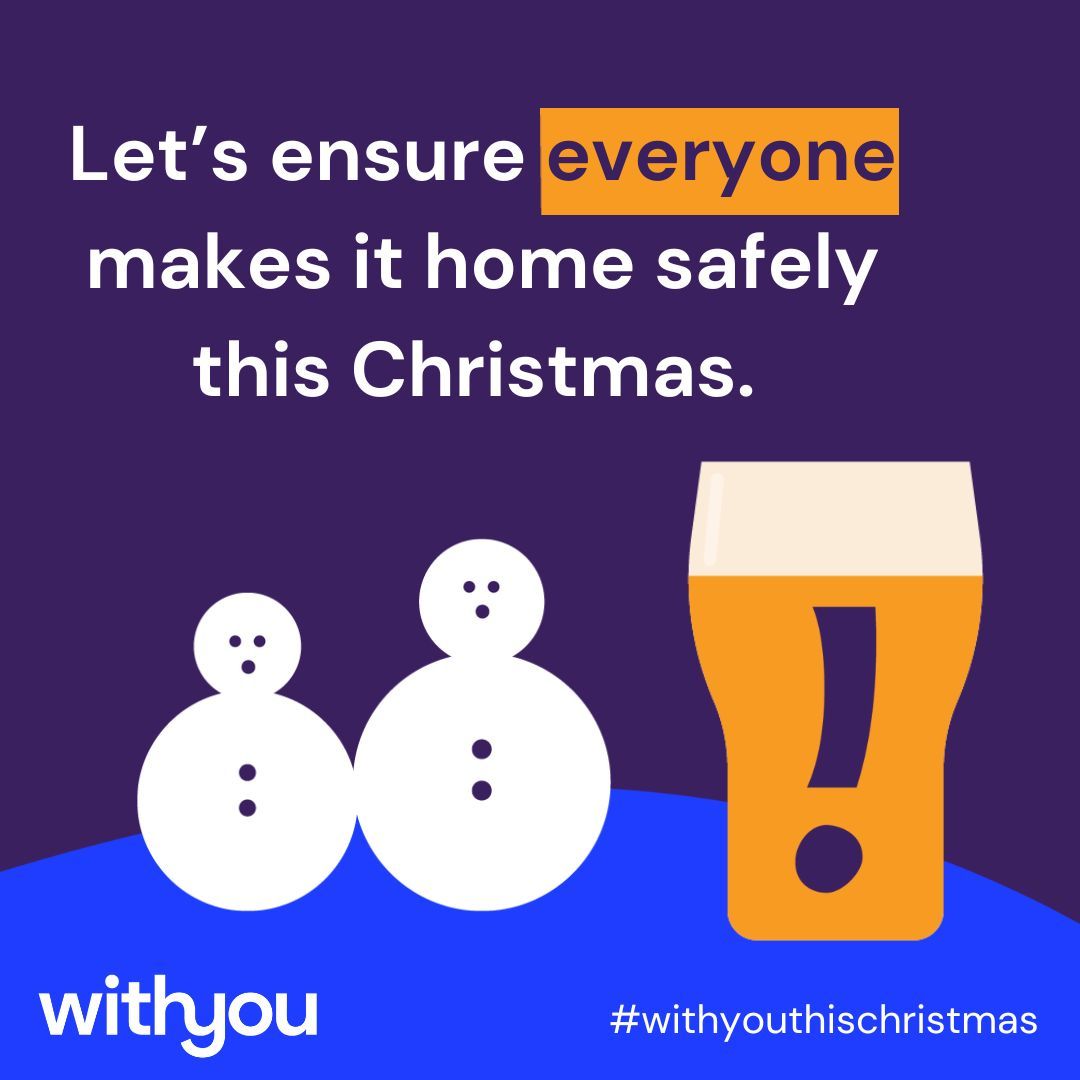 Heading out this festive season? It's important to make sure a good night doesn’t result in taking risky decisions, here’s a reminder to plan your way home and stay safe.

💡 Stay safe, plan ahead, and let’s make this festive season one to remember - for the right reasons.