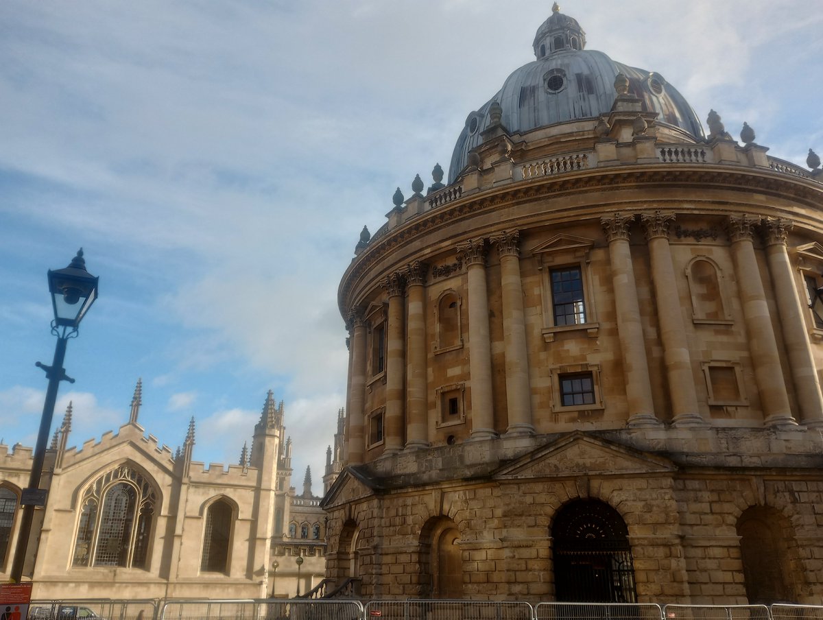 Deceptively cold day in #Oxford
