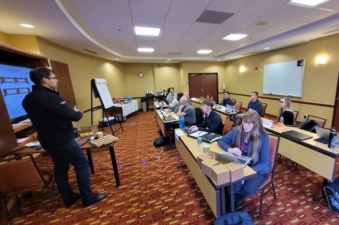 CPULD &amp; NWPCA recently hosted the successful "Advanced Pallet Design" short course. This unique program showcased the growing demand for advanced knowledge in pallet design, optimization, &amp; performance. Read more: unitload.vt.edu/2024apdcourse

#VT #IndustryShortCourses #CPULDEducates