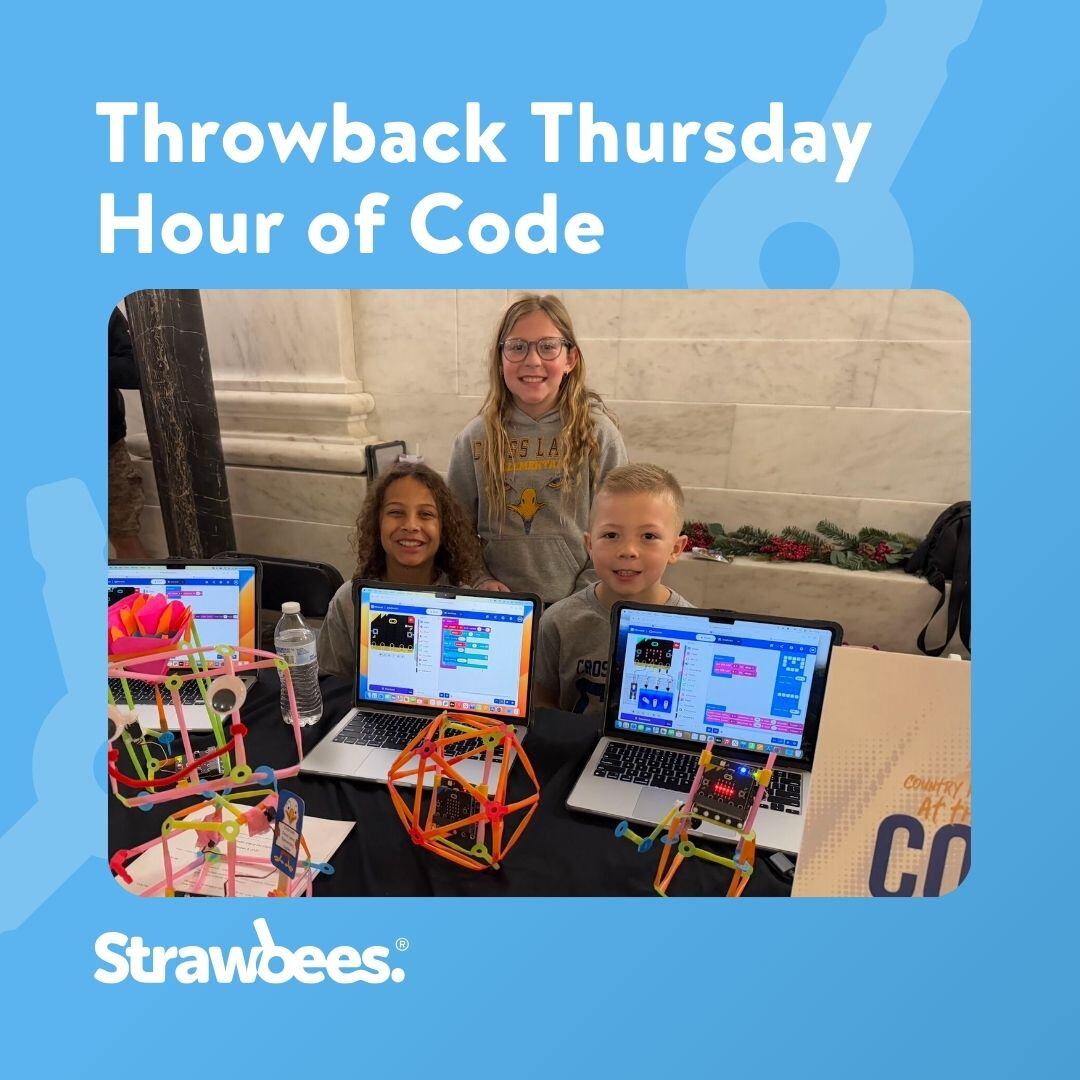 strawbees's tweet image. Throwback Thursday! Tiffany Pace, K-5 STEAM Teacher at Cross Lanes Elementary, and her students taught lawmakers to code at the state capitol for Country Roads Codes Day 🙌
#STEM #CodeWithKids #ThrowbackThursday #CrossLanesElementary #Strawbees #Coding #Robotics #Engineering
