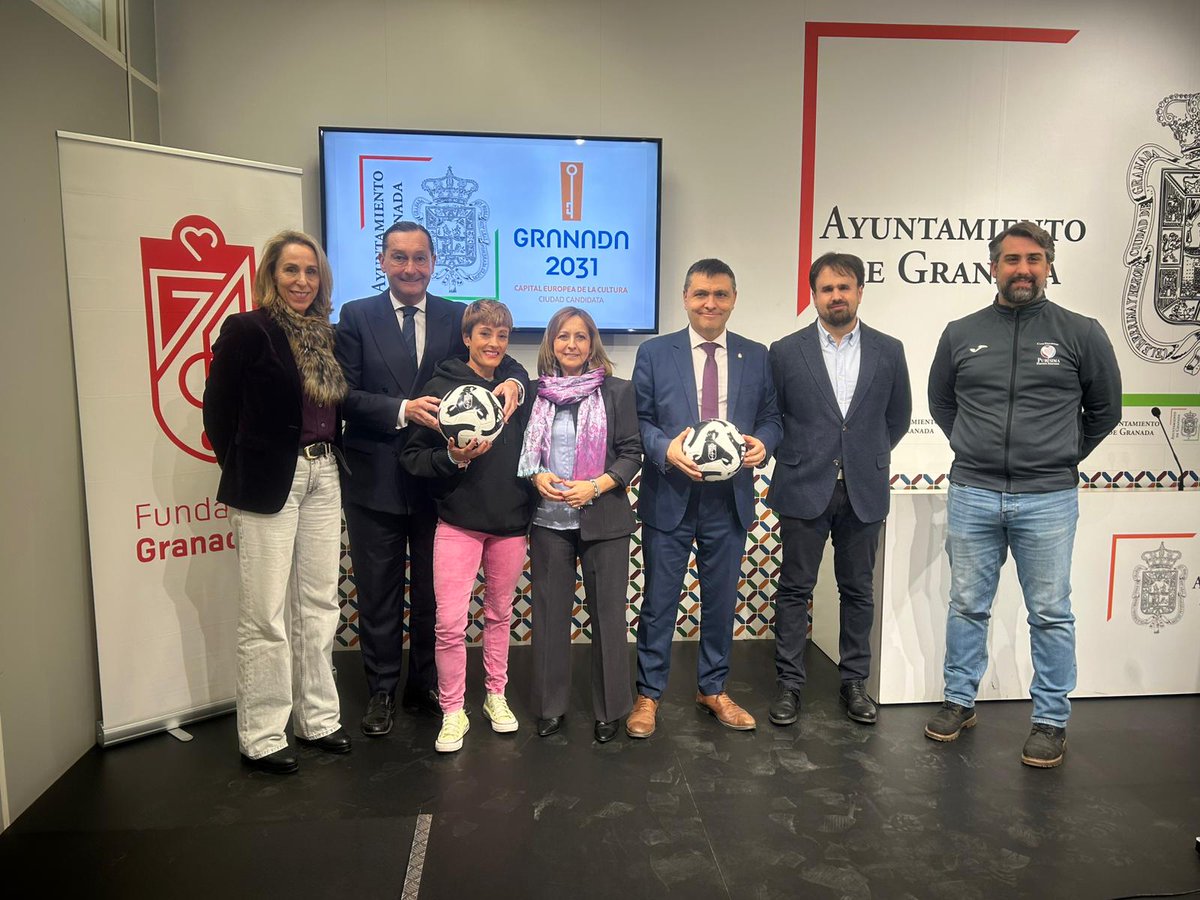 Trece equipos y 250 personas con y sin discapacidad disputan la cuarta edición de la Liga Granadina Inclusiva de fútbol 7.
<a href="/aytogr/">Ayuntamiento de Granada</a> <a href="/marifrangr/">Marifran Carazo</a> <a href="/RFAFGranada/">RFAF - Delegación de Granada</a> <a href="/GranadaCF/">Granada CF ❤️⚪️</a> <a href="/GranadaCF_Fund/">Fundación Granada CF ❤️⚪️</a>
