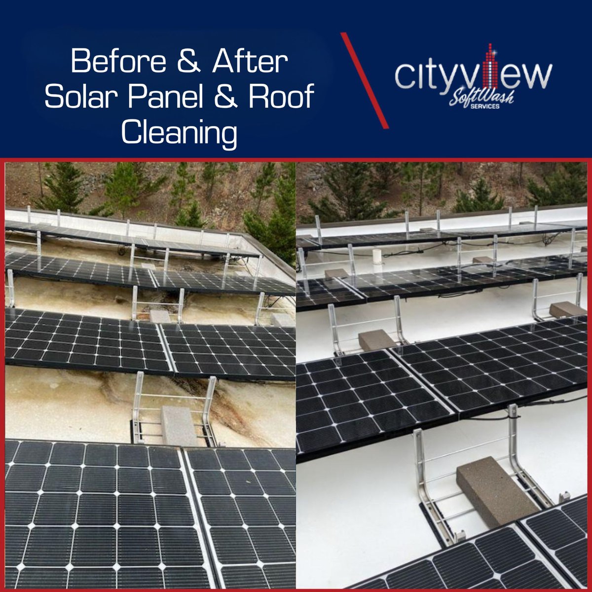 GoCityview's tweet image. Witness the transformation! See the dramatic difference after a thorough clean, enhancing efficiency and restoring their shine. Call us today for your free estimate! (479) 242-8439
