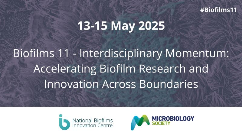 National Biofilms Innovation Centre (NBIC) (@ukbiofilms) on Twitter photo 📢 Abstract Submission for Biofilms 11 is open until 3 February 2025!
🦠 Hosted by <a href="/ukbiofilms/">National Biofilms Innovation Centre (NBIC)</a> and <a href="/MicrobioSoc/">Microbiology Society</a>, Biofilms 11 will take place in Cardiff from 13-15 May 2025.
Find out more ➡️ biofilms.ac.uk/biofilms-11
#biofilms #biofilm #Biofilms11 #microbiology #AMR 📢 Abstract Submission for Biofilms 11 is open until 3 February 2025!
🦠 Hosted by <a href="/ukbiofilms/">National Biofilms Innovation Centre (NBIC)</a> and <a href="/MicrobioSoc/">Microbiology Society</a>, Biofilms 11 will take place in Cardiff from 13-15 May 2025.
Find out more ➡️ biofilms.ac.uk/biofilms-11
#biofilms #biofilm #Biofilms11 #microbiology #AMR