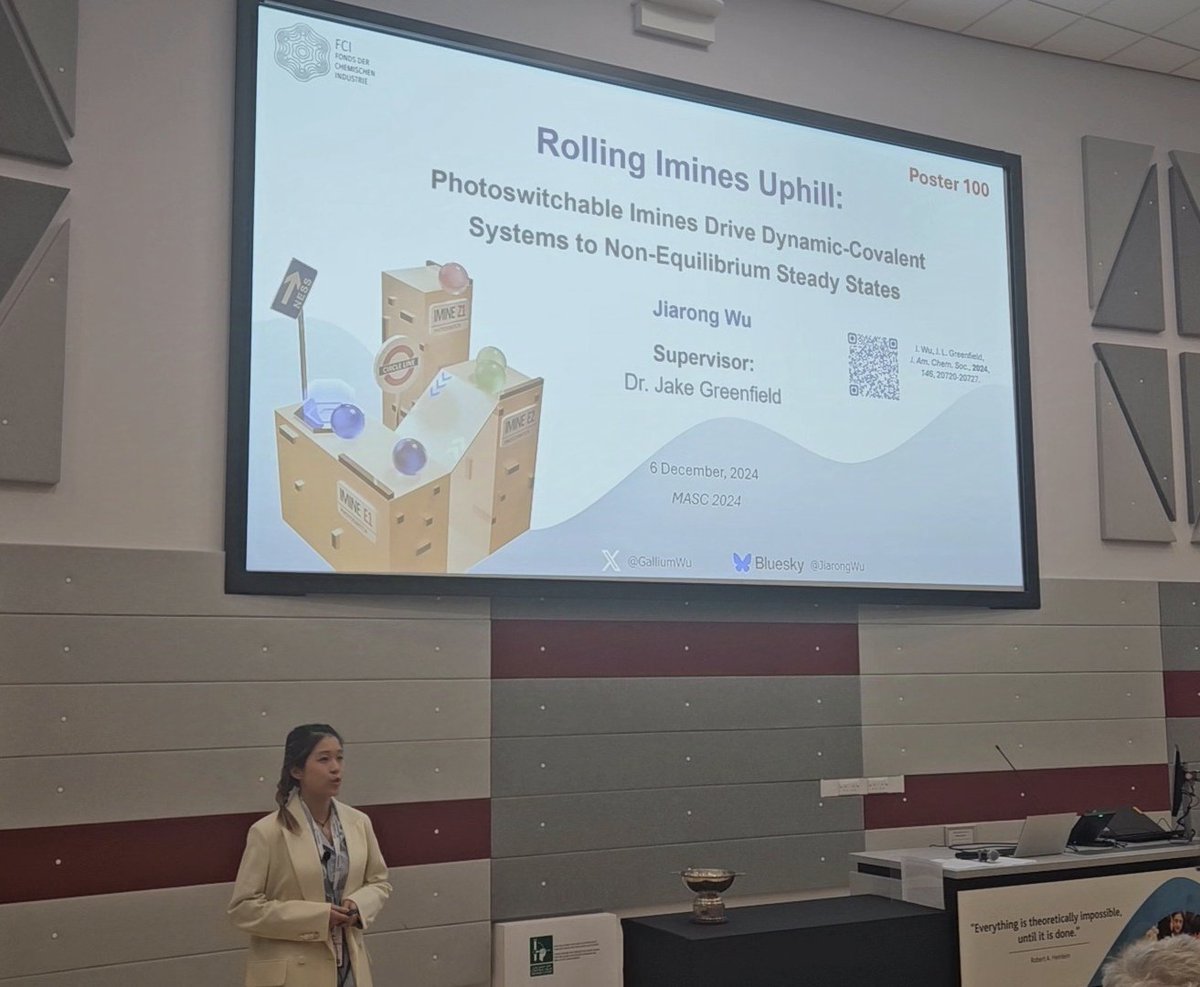 GalliumWu's tweet image. What a yearrrr 🤯 Ended the super busy year with my first flash talk prize ever at my second MASC #masc2024 🥰 (so proud of our dream team!! @JakeyLG)
The amazing magic and Christmas gift from @ProfDaveLeigh, wish all of us a magical Christmas 🎠🪄🎁🥳