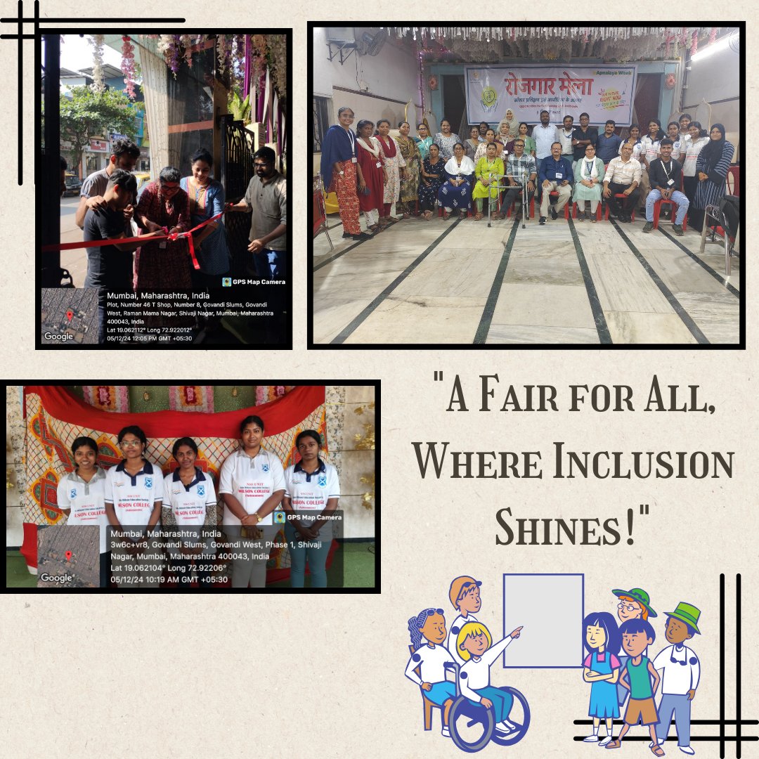 nss_unit_wilson's tweet photo. 🌟 Empowering Lives Through Opportunities 🌟

 NSS Unit of Wilson College (Autonmous), under the project 'समान अवसर, समान जीवन,' proudly volunteered at a Career Fair organized by Apnalaya NGO✨️
#SkillDevelopment #LivelihoodOpportunities #EqualOpportunities #NSS #WilsonCollege https://t.co/2kZ8dTqPly
