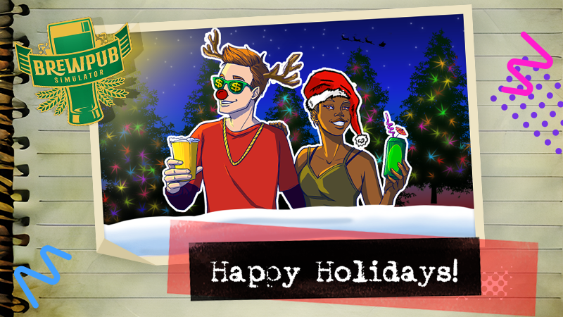 Brewers, is your festive liquid gold ready?  🍻

 It's the Holidays! Merry Christmas and a jolly good time! 🎄