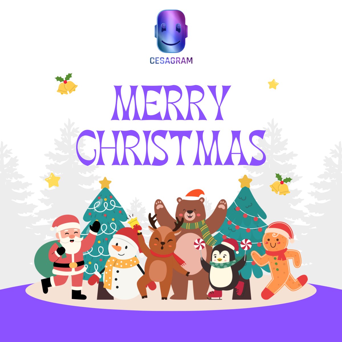 🎄 The <a href="/cesagramEU/">CESAGRAM Project EU</a>  is sending you warm wishes for the holidays!
May your Christmas sparkle with laughter and happiness! ❄️