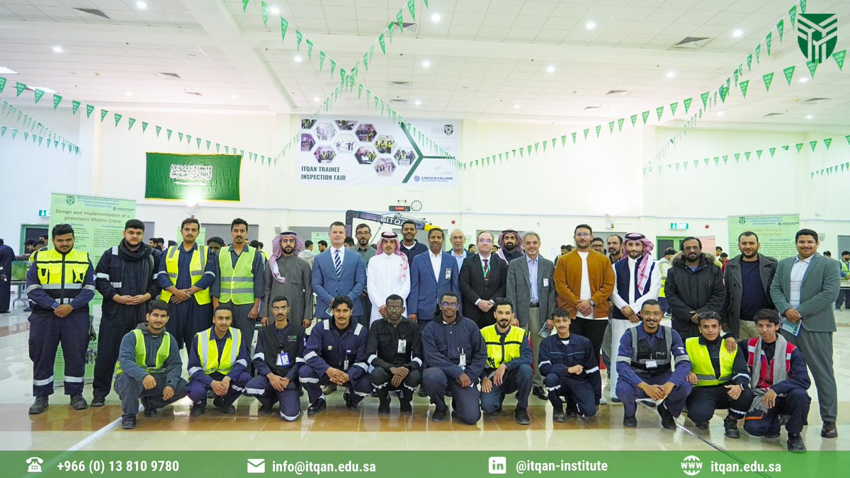 نظم معهد إتقان "معرض مشاريع المتدربين السابع"، حيث قدم المتدربون مجموعة مميزة من إبداعاتهم ومهاراتهم في مشاريع التخرج بمختلف تخصصات الفحص. وحظي المعرض بحضور مميز من الزوار وممثلي الشركات الراعية وطلاب المدارس الثانوية، مما وفر للمتدربين فرصة لعرض مشاريعهم المبتكرة والتفاعل مع