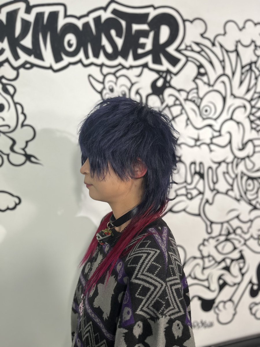 ReN_kbkr's tweet photo. 最近あまりX見れてない😭
髪の毛染めてきた！
今回はダークな感じ！

のぶっちさん（@nobutti3 ）にお世話になった！✨ https://t.co/IPtmyO4wiM