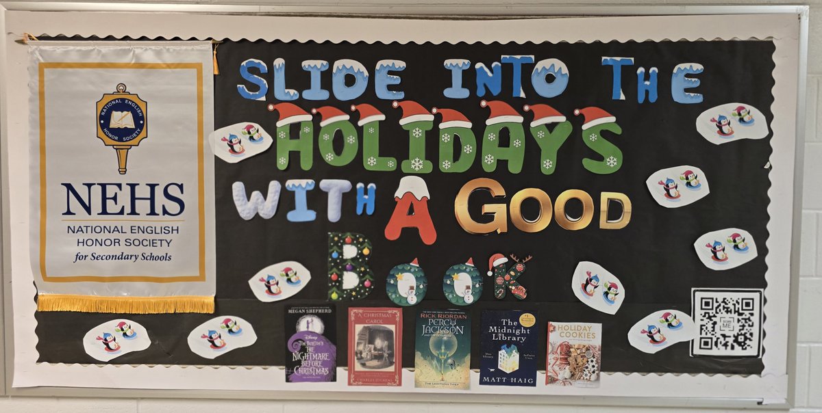 Happy Holidays from Epilogue! Great job on the decorations Marisa! Still time to grab a great holiday gift and support us! needsyoursupport.org/share/YX4H9
 <a href="/BectonHS/">Becton Regional High School</a> <a href="/Dr_DSforza/">Dr. D. Sforza</a>