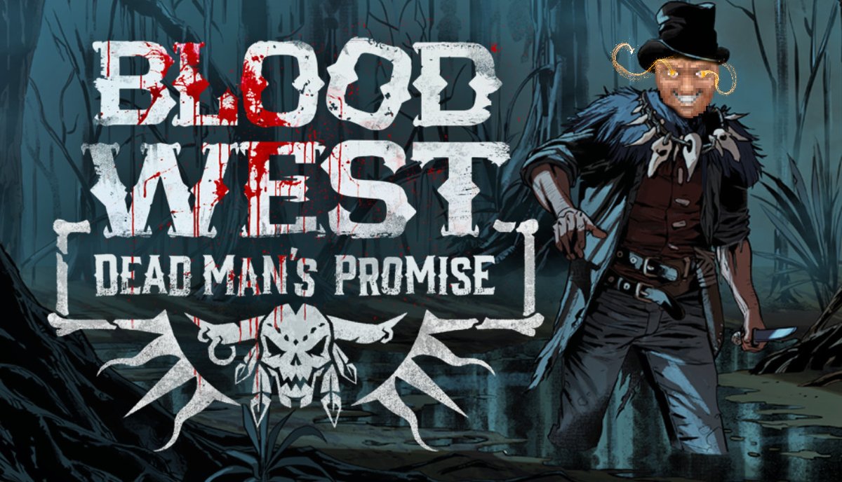 BrutalZlim's tweet photo. 🎉 Blood West: Dead Man's Promise is OUT NOW!
And santa Zlim has 3 copies of the DLC to GIVEAWAY, thanks to @HYPERSTRANGE!

Like, RT &amp; Comment to snag a copy!
OR
Win one during today’s Dead Man’s Promise LIVE stream!
Stream below at 6PM CET 👇 https://t.co/Ed7m0H266R