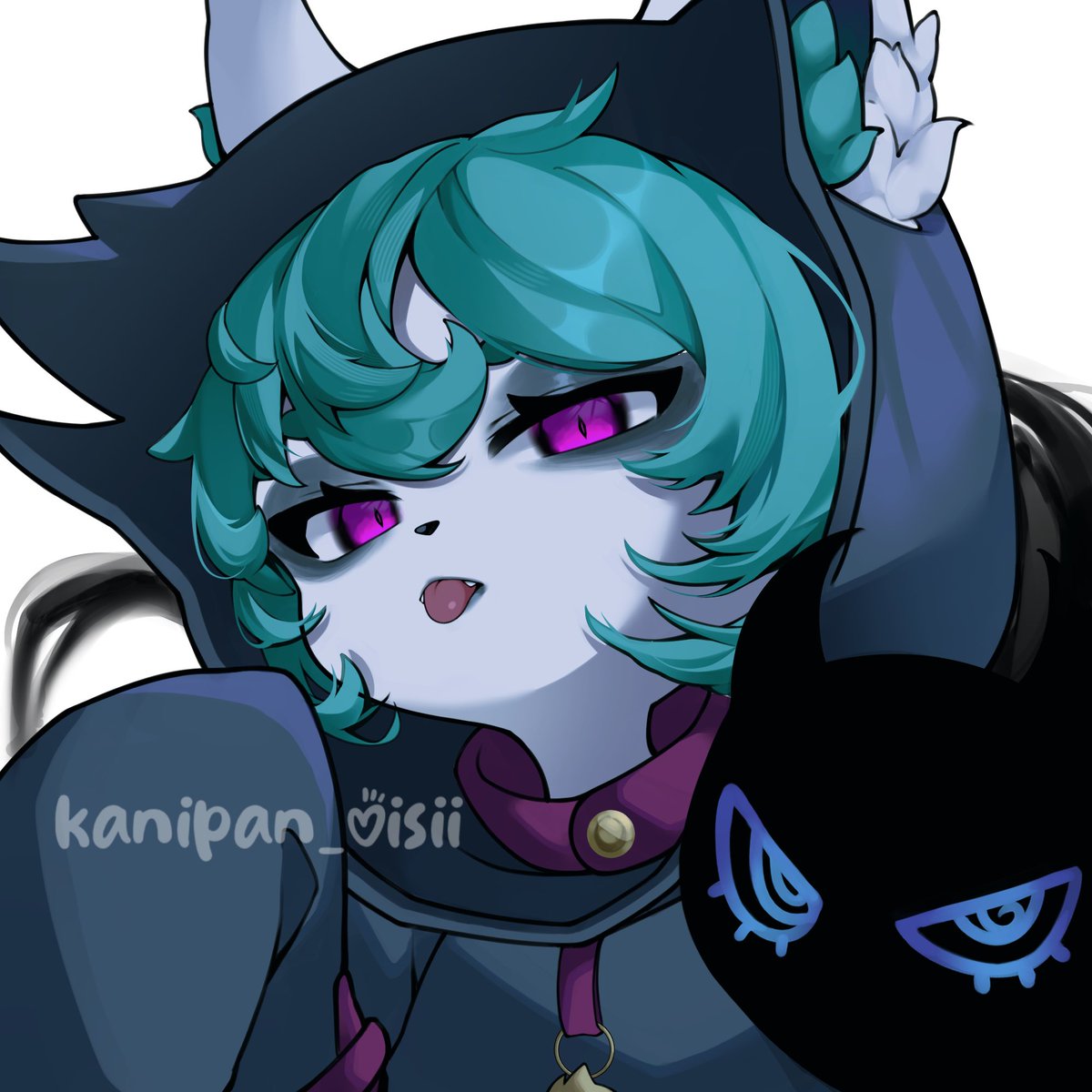 kanipan_oisii's tweet photo. 🖤😈👅
#leagueoflegends 
#artoflegends
#Vex https://t.co/HRARG04unV