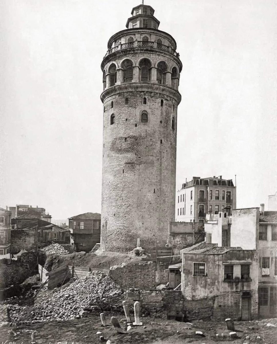 Galata Kulesi, 1890’lar.