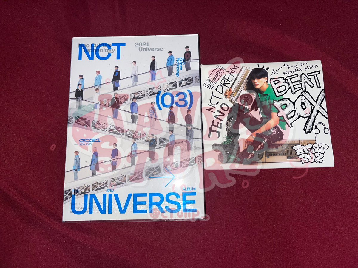 HAI GUYS! karena followers aku udah 500 aku adain giveaway nih 🤩 kalian semua bisa ikutann! aku ada 2 album nct, album only minus pc &amp; poster yaa, yang mau ikutan syarat nya di bawah ini

- rt pinned ( wajib karena akan di cek )
- ⁠rt postingan ini
- ⁠rep done 

#zonauang