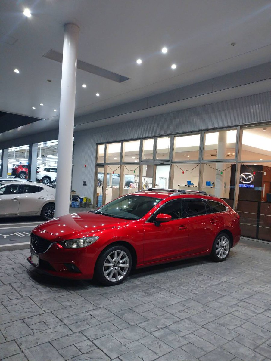 ago_products's tweet image. 愛車の『ATENZA WAGON』がディーラー車検 &amp;amp; ディーゼルデポジットクリーニング完了との事で夕方MAZDAディーラーに取りに行って来ました…🎵
#mazda #atenza #atenza_wagon #gj2fw #gj前期 #魂動design #ソウルレッド #車検 #ディーゼルデポジットクリーニング