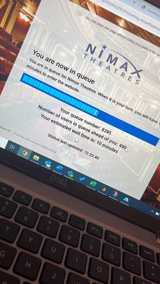 ForxGood's tweet image. Anyone else get booted from the Hadestown queue or is that just me bc I am PISSED