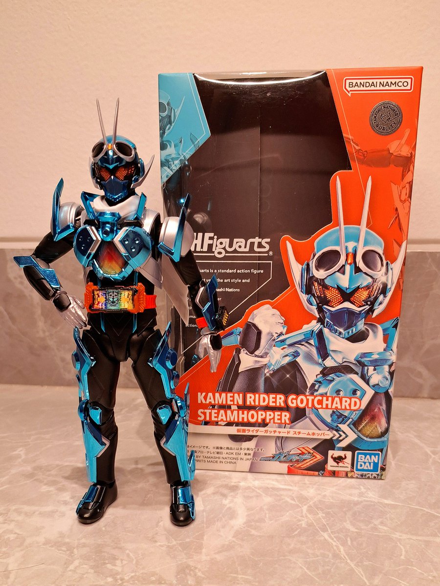 AlchionTreich's tweet photo. SHF Kamen Rider Gotchard Steamhopper
#SHFiguarts #shfkamenridergotchard #KamenRiderGotchard https://t.co/FqwPgS0GMC