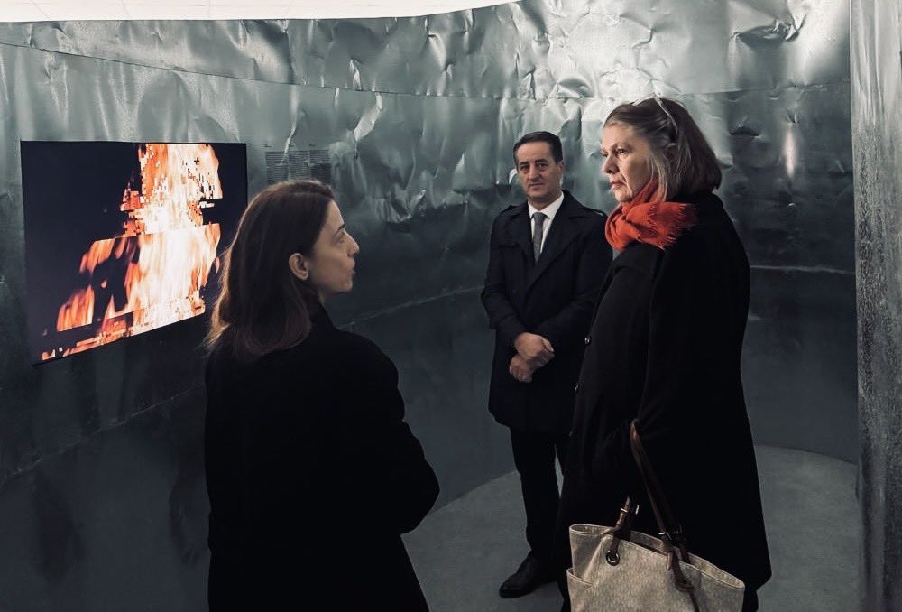 Embassy of the Netherlands in Kosovo (@nlinkosovo) on Twitter photo Ambassador <a href="/Karin_Boven/">Karin Boven</a> and Venera Ramaj visited <a href="/HLCKosovo/">HLC Kosovo</a> Documentation Center. The powerful exhibitions emphasize truth, justice, and reconciliation. A permanent space is vital to keep these memories alive and inspire future change. Ambassador <a href="/Karin_Boven/">Karin Boven</a> and Venera Ramaj visited <a href="/HLCKosovo/">HLC Kosovo</a> Documentation Center. The powerful exhibitions emphasize truth, justice, and reconciliation. A permanent space is vital to keep these memories alive and inspire future change.