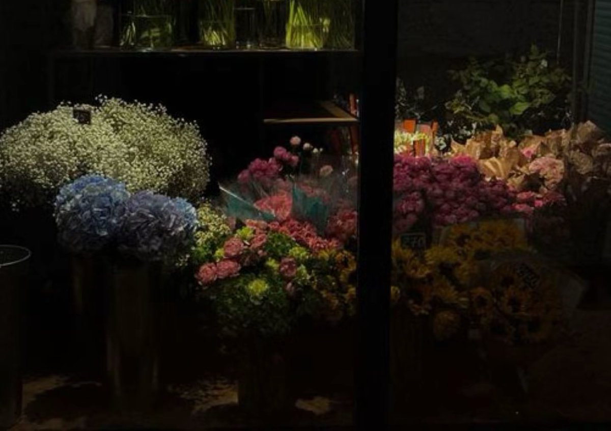 astro_jiin's tweet image. the flower shop 💐🍭
— a mikhaiah au wherein ayumi (A) owns a flower shop and maika (M) seems to find herself always visiting and passing by.