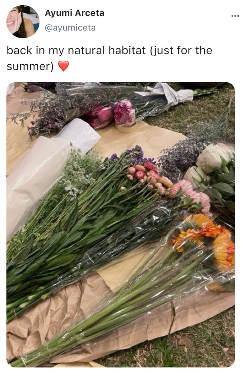 astro_jiin's tweet image. the flower shop 💐🍭
— a mikhaiah au wherein ayumi (A) owns a flower shop and maika (M) seems to find herself always visiting and passing by.