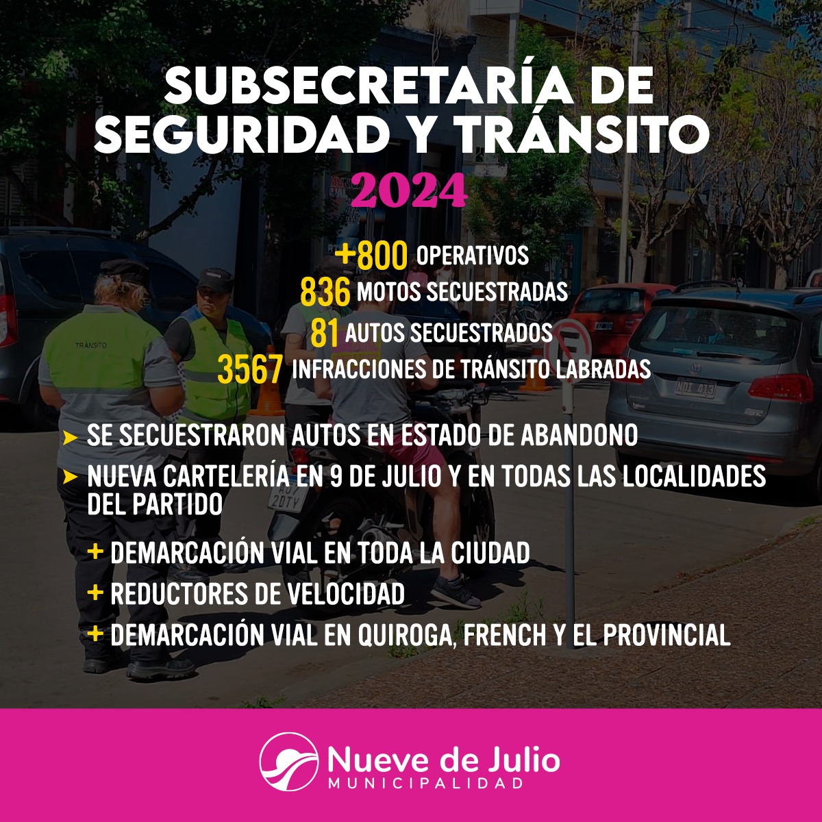 Municipalidad de Nueve de Julio tweet media