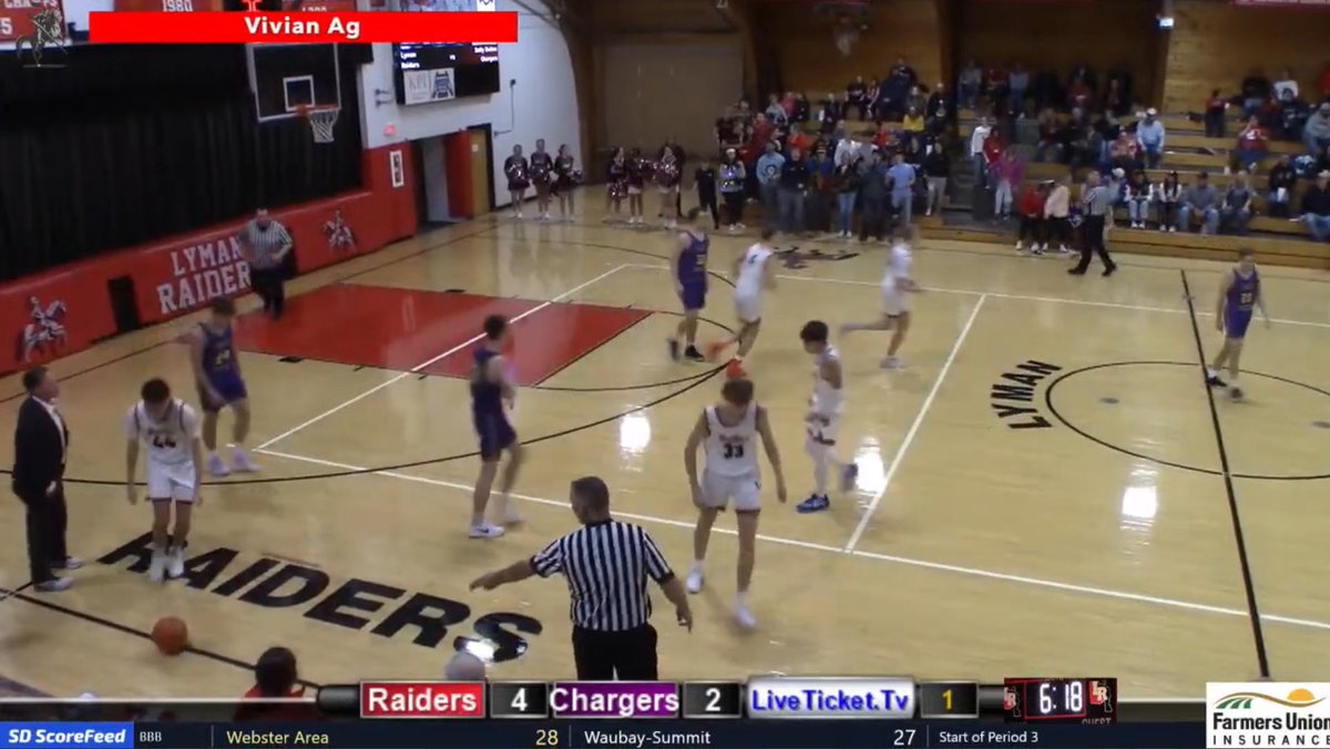 Lyman vs Sully Buttes

Wow, does 6’4” 2027 G/Wing <a href="/DawsenVolmer/">Dawsen Volmer</a> look different physically. He’s long and he’s looked to have packed on some muscle 📈

<a href="/WesleyWittler/">Wesley Wittler</a> is up two inches to 6’1” and he looks more developed and more mature - 2026 stock-riser 📈