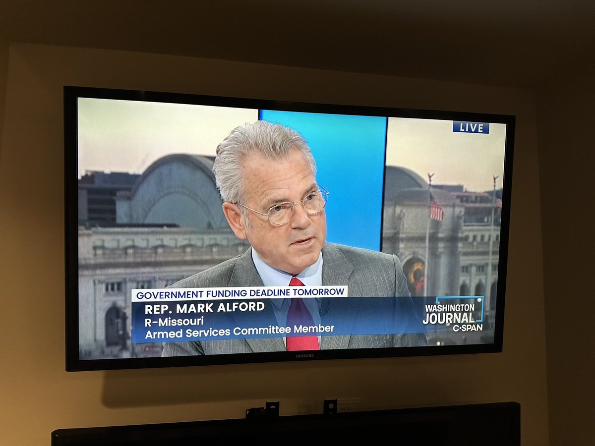 Rep. Mark Alford (@repmarkalford) on Twitter photo Great to be on set with <a href="/MimiGeerges/">Mimi Geerges</a> at @CSPANWJ, discussing the critical issues facing our nation. Great to be on set with <a href="/MimiGeerges/">Mimi Geerges</a> at @CSPANWJ, discussing the critical issues facing our nation.