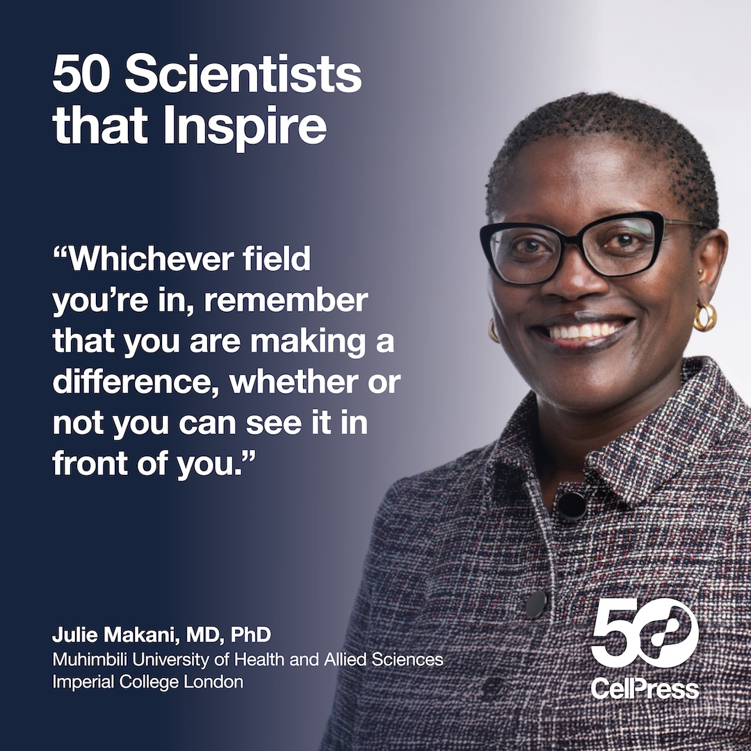 Imperial Department of Immunology & Inflammation (@imperialimmuno) on Twitter photo "I stay in science because I see it as a way of improving health and having an impact."
Read Prof Julie Makani's (<a href="/juliemakani/">Julie Makani</a>) profile in <a href="/CellPressNews/">Cell Press</a> 50 scientists that inspire.
👉cell.com/news-do/50-ins… "I stay in science because I see it as a way of improving health and having an impact."
Read Prof Julie Makani's (<a href="/juliemakani/">Julie Makani</a>) profile in <a href="/CellPressNews/">Cell Press</a> 50 scientists that inspire.
👉cell.com/news-do/50-ins…
