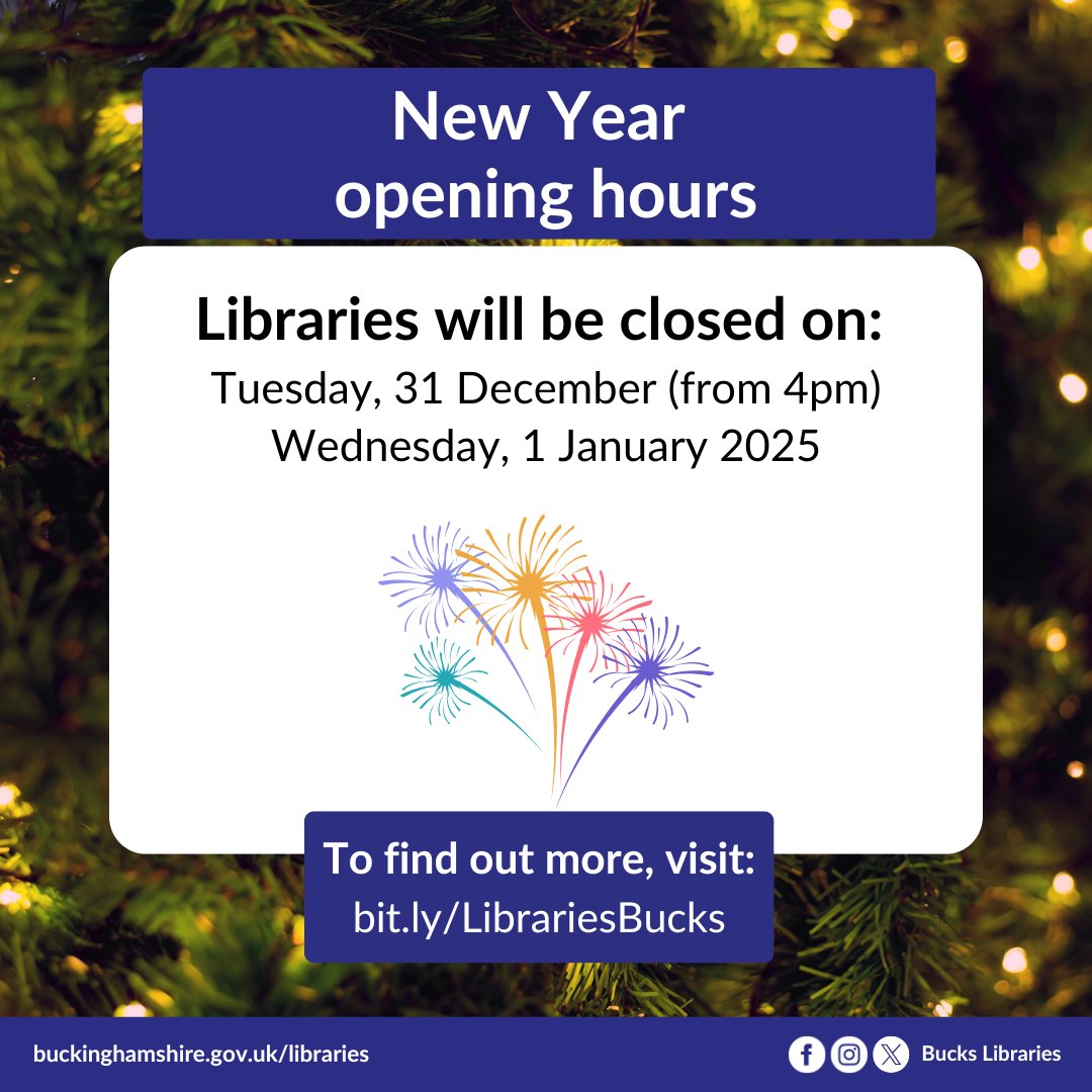 Buckinghamshire Libraries tweet media