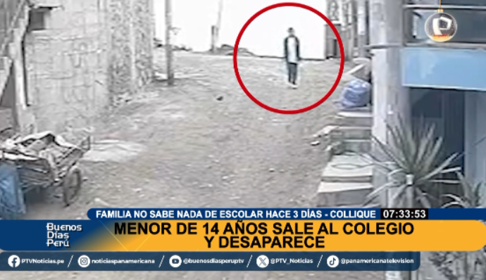 PanamericanaTV's tweet photo. BDP EnVivo | DESAPARECIDA HACE TRES DÍAS. La menor de 14 años se dirigía a su centro de estudios, pero nunca llegó. Madre pide ayuda para ubicar a su hija.
Míranos EN VIVO ►https://t.co/NDeYp3Eyo8
#PanamericanaTelevisión #Collique @MimpPeru @FiscaliaPeru @PoliciaPeru https://t.co/urHxiVnoE8