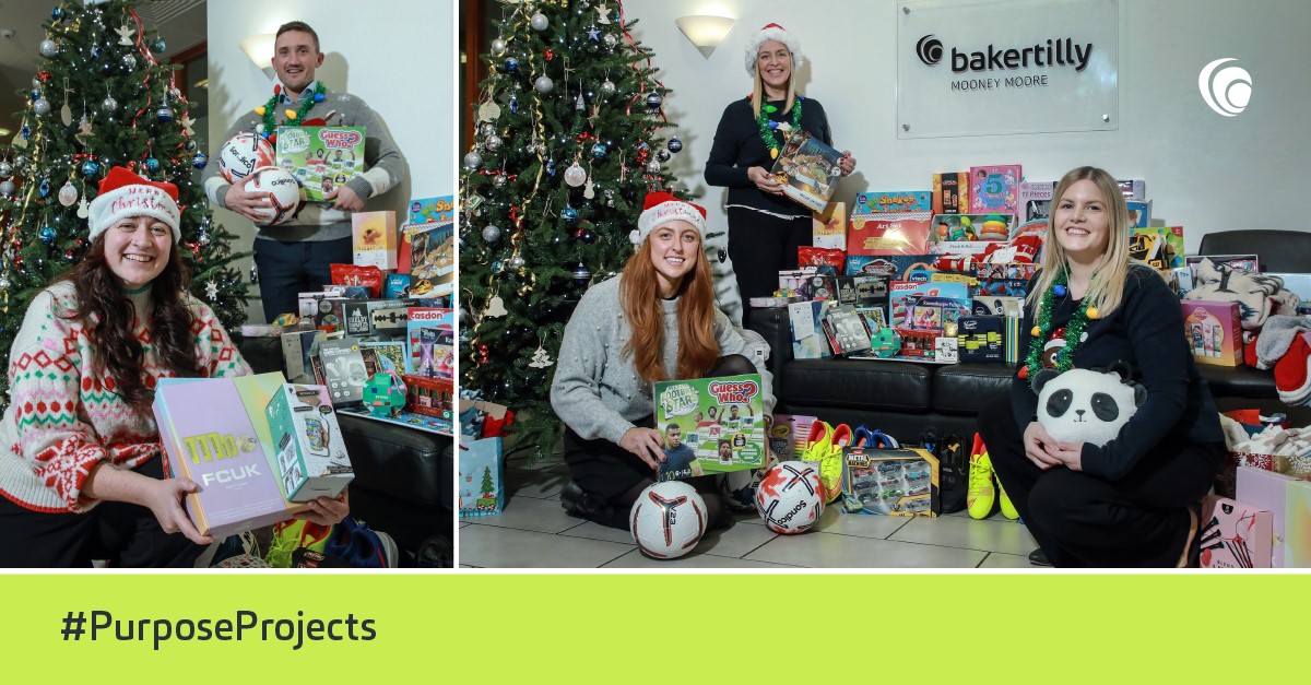 Our team was delighted to gather gifts for <a href="/wearebcmni/">BCM NI</a>  and <a href="/SVP_Ireland/">SVP - Ireland</a>'s Giving Tree Christmas Appeal which aims to make sure as many children as possible receive a Christmas gift. 🎄 #PurposeProjects