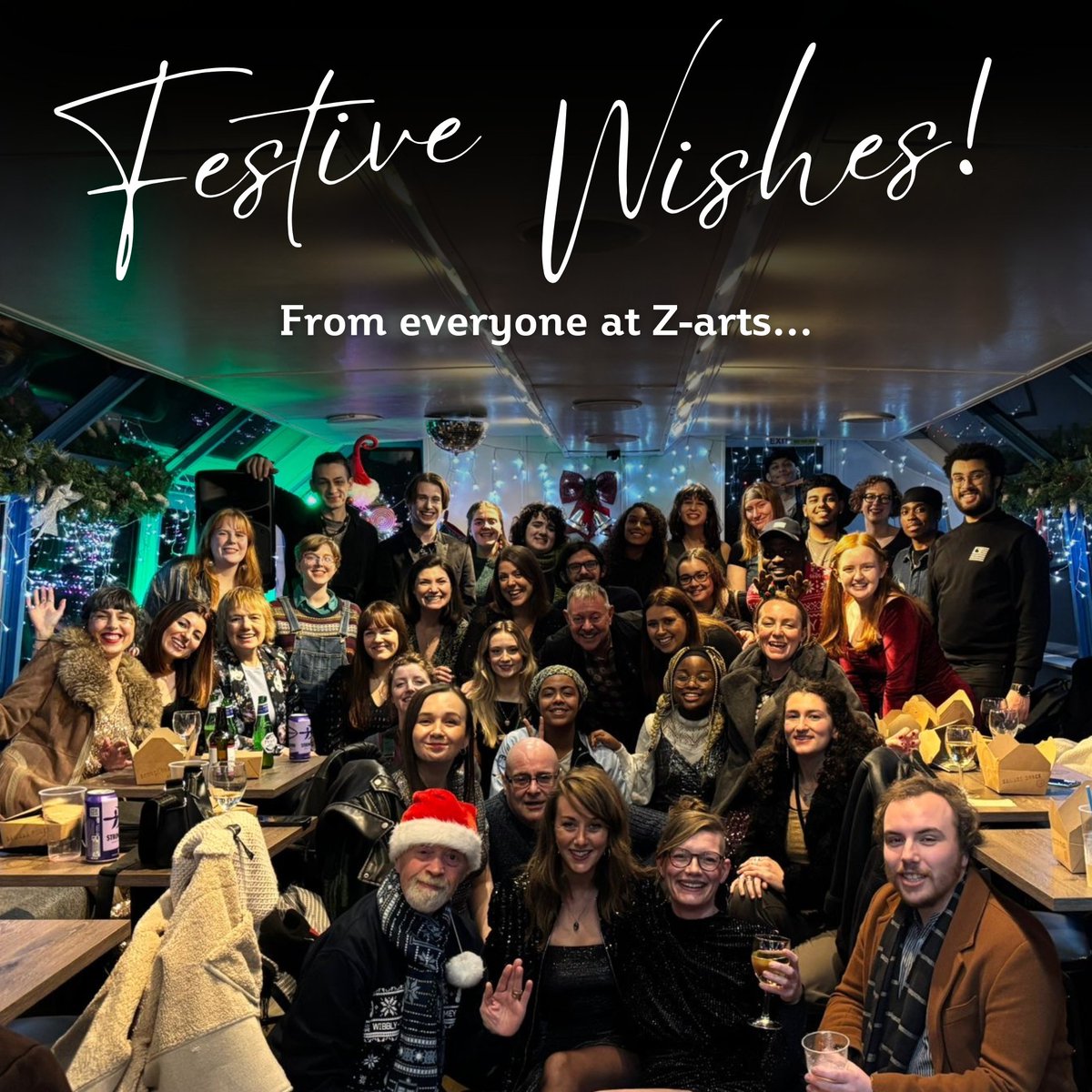 From everyone here Z-arts, we hope you have a lovely and festive few days! 🌟

We'll be back open from Friday 27 December for the final dates of Christmas Lights and The 100 Story Hotel! ❤