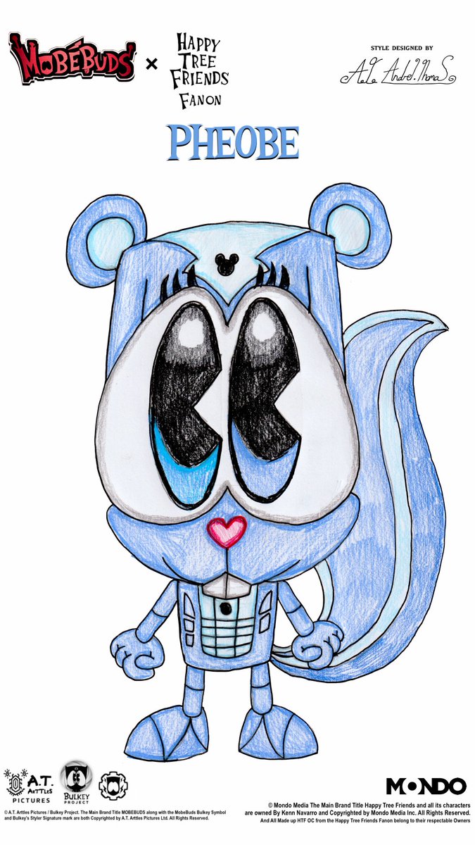 ATAndreiThomas's tweet photo. Mobebuds x Happy Tree Friends Fanon - Poster | Pheobe
#2024 #MobebudsvsHappyTreeFriends #HappyTreeFriends2024 #HappyTreeFriends #Mobebuds #ATAndreiThomas #Drawing #htfoc #htffan #HTFPheobe #Pheobe
Here is the Finishing Sketched picture of HTF Fanon: Pheobe in Mobebuds Style the original happy tree friends oc character was done by TJayRabbit via Deviantart https://t.co/m9XqhRAuX6
the link to the video: https://t.co/KqCiq2rHbc