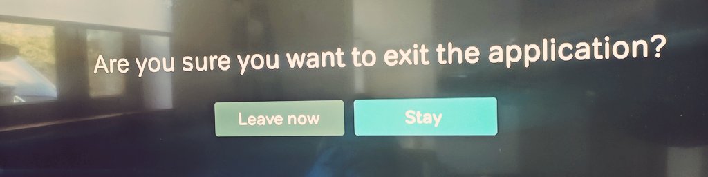 Hey <a href="/NOW/">NOW</a> - you missed a trick for Christmas on your 'Leave Now's or 'Stay...' app buttons!

#babyifyougottogoaway
