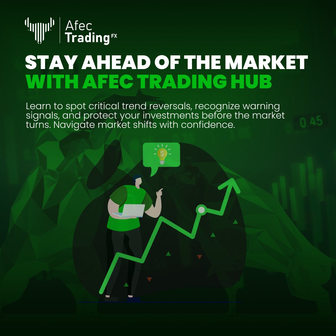 Stay ahead of the market with Afec Trading Hub! 🚀

 Master trend reversals, recognize warning signs, and safeguard your investments like a pro. Elevate your trading journey with confidence and precision. 💹 #AfecTradingHub #TradingAcademy #MarketInsights
