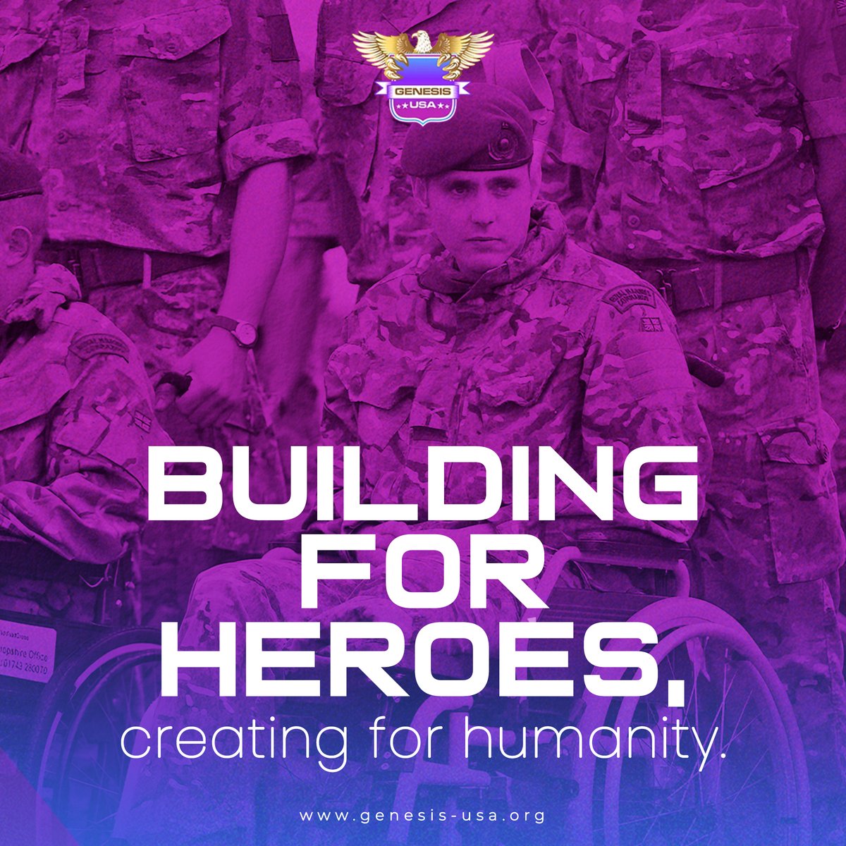 genesis_usa01's tweet image. We build for heroes, creating spaces that honor their sacrifice.

At Genesis USA, we’re focused on providing accessible, dignified homes for those who deserve it most.
Help us make a lasting impact today! genesis-usa.org.

#support #HomesForEveryone
