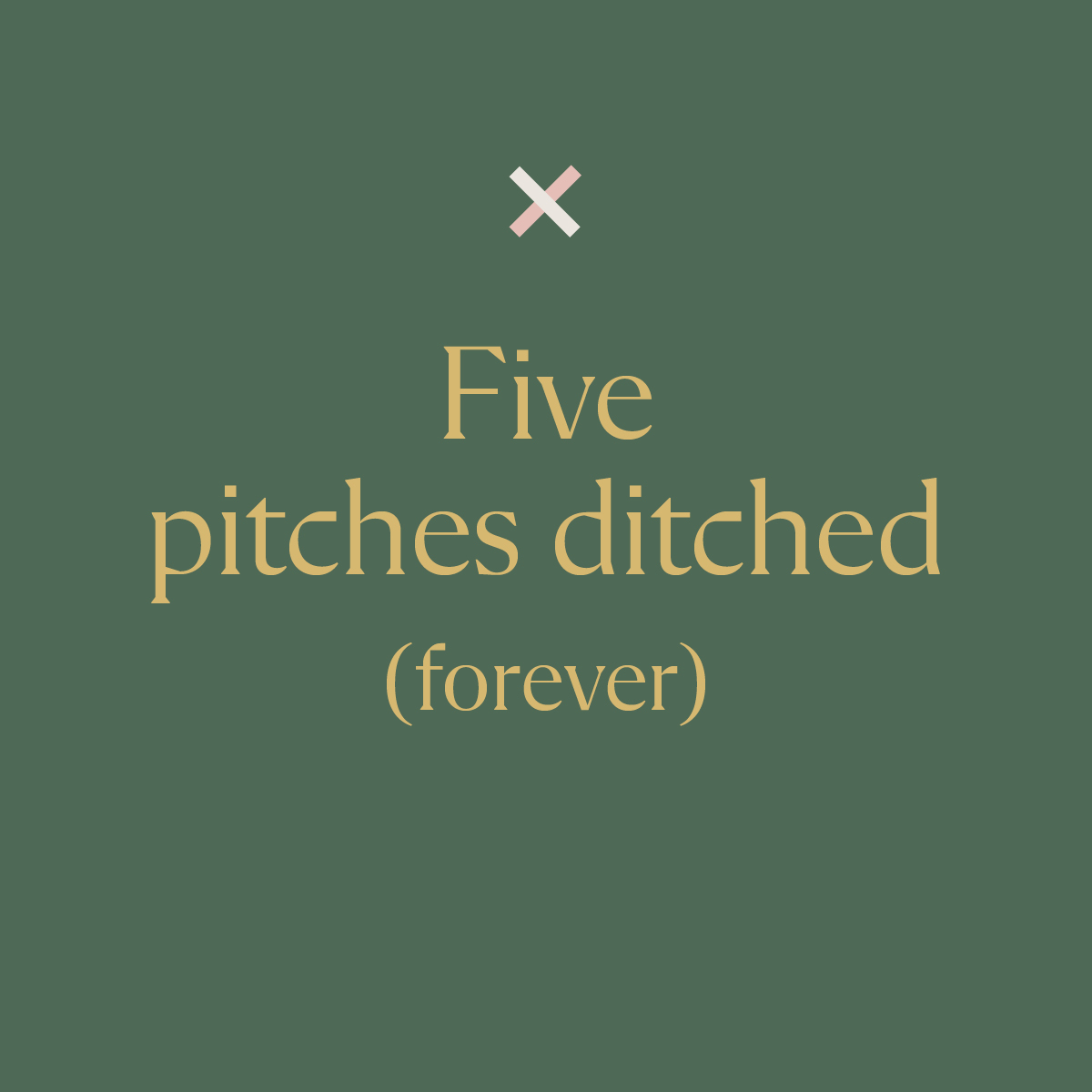 Imagine asking a brand for 3 sofas and only paying for the comfiest.
(You can see where we’re coming from with this!)

With great experience, service and work to back us up, we decided pitching wasn’t for us – and hope you do, too. ❌

#DayFive #12DaysOfOneStudio #DitchThePitch