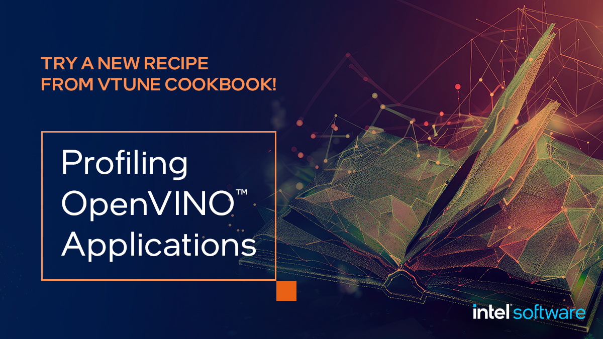 IntelDevTools's tweet image. Boost the performance of your #AI applications with Intel #VTuneProfiler. Learn how to profile #OpenVINO applications to fine-tune inference workloads and enhance efficiency. Check out the latest recipe to get started! intel.ly/4f9VxED
#IntelSoftware