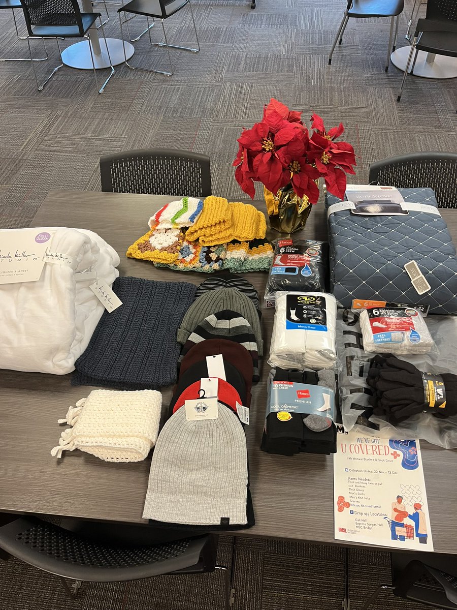 Thank you to all within the UMSL community who donated items to the St Louis Winter Outreach Program! #stl #stlwinteroutreach