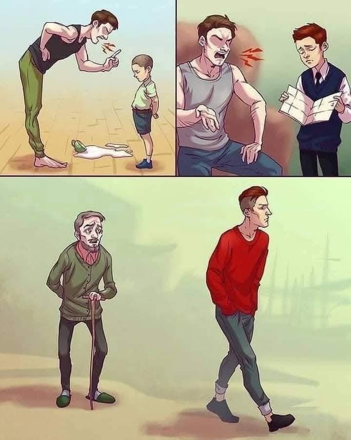 فإذا وجدت حصادك جافاً مليئ بالسـ..ـموم فتذكر زرعتك كيف اهملتها وأذيـ.ـتها💔💔